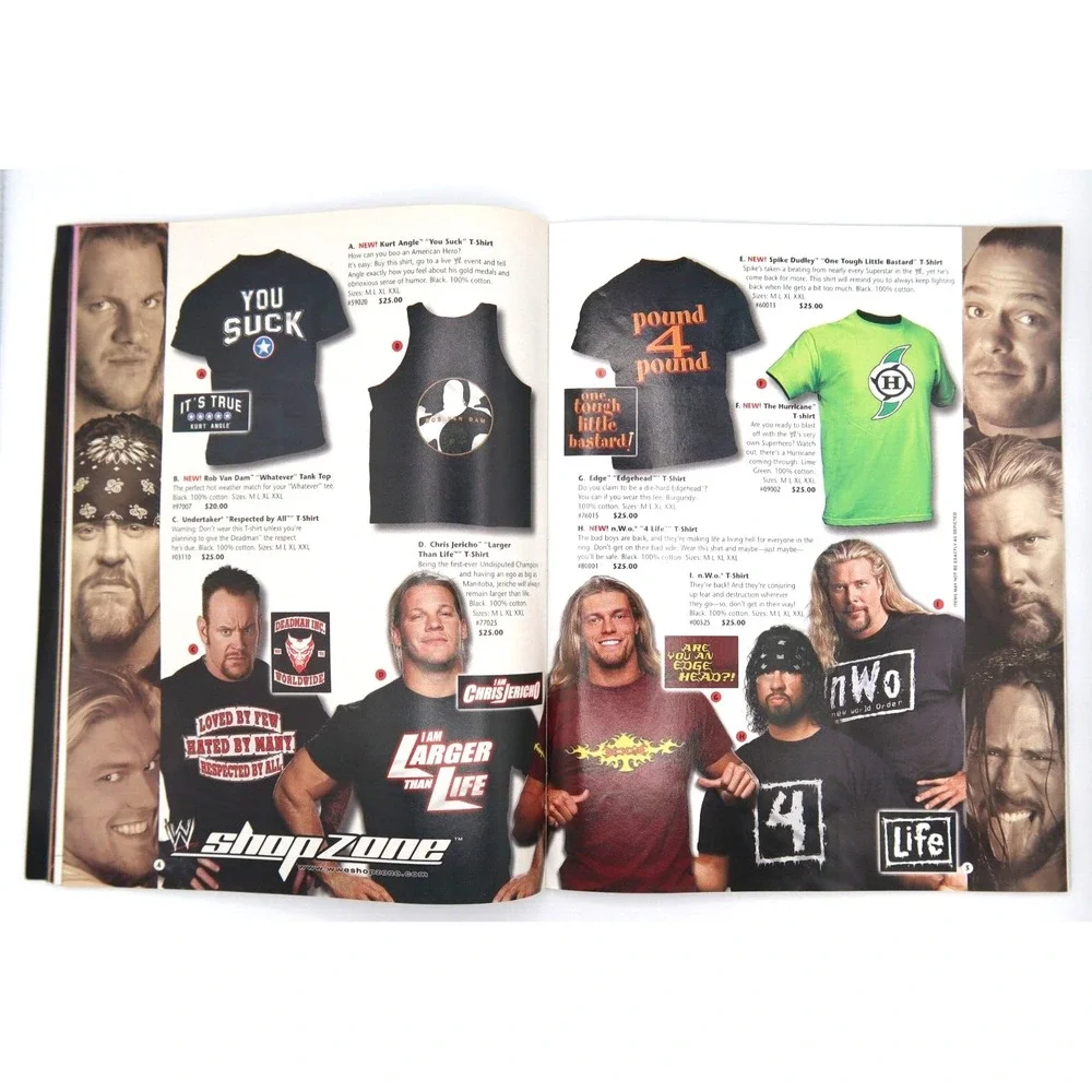 WWF MAGAZINE  JULY 2002 - BROCK LESNER / STACY KEIBLER /‎ RIC FLAIR